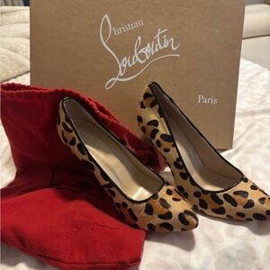 Christian Louboutin Animal Print Heels